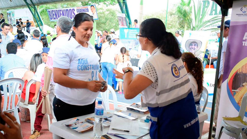 Sector trabajo socializó oferta en La Montañita, Caquetá, un año después de la firma del acuerdo para poner fin al conflicto