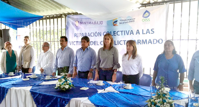 MinTrabajo avanza en la reparación colectiva de las víctimas del conflicto con proyectos productivos