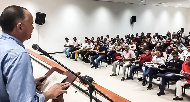 Viceministro Socarrás revisó agenda de trabajo para promover empleabilidad en Aguachica