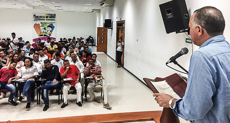 Viceministro Socarrás revisó agenda de trabajo para promover empleabilidad en Aguachica