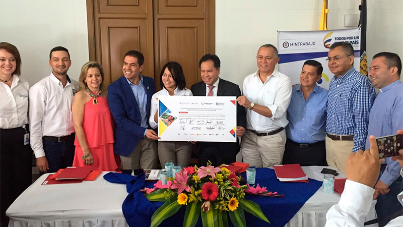 En Cúcuta se firmó Acuerdo Territorial para la promoción del empleo
