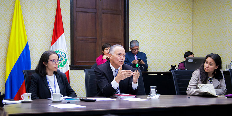Primera ronda de negociación entre Perú y Colombia para acuerdo de Seguridad Social en Pensiones