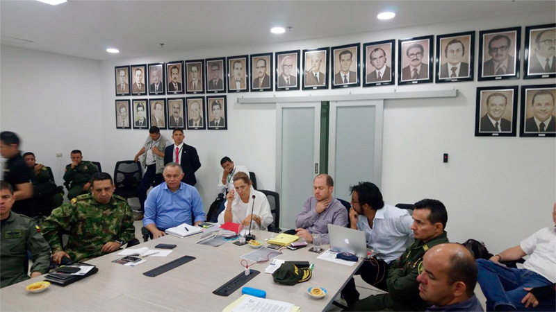 Viceministro Socarrás participa en Consejo Extraordinario de Seguridad en el Meta