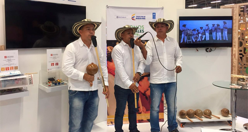 Beneficiarios del programa Somos Rurales participan en la Feria del Libro de Bogotá