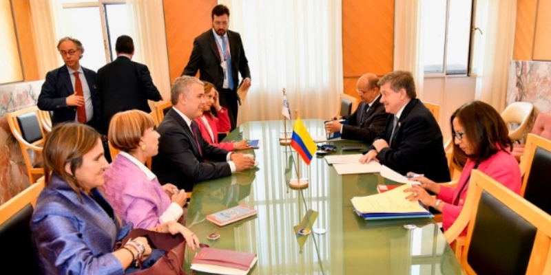 Presidente Iván Duque ratificó, en la Organización Internacional del Trabajo (OIT), el compromiso de Colombia de adoptar las mejores prácticas de empleo