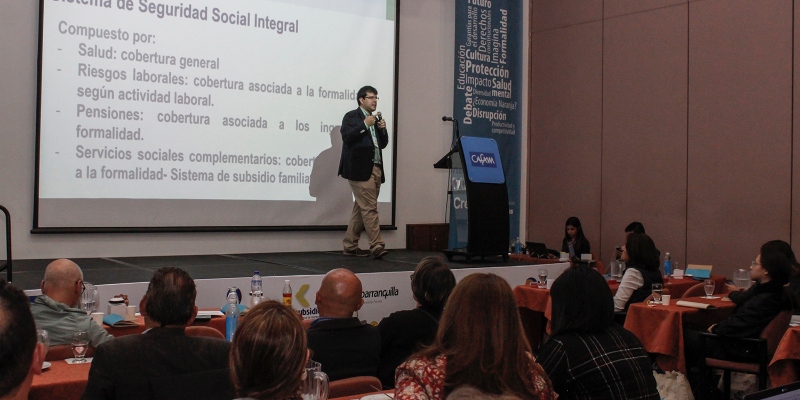 Viceministro Andrés Uribe, presentó los retos para la Protección Social en Colombia