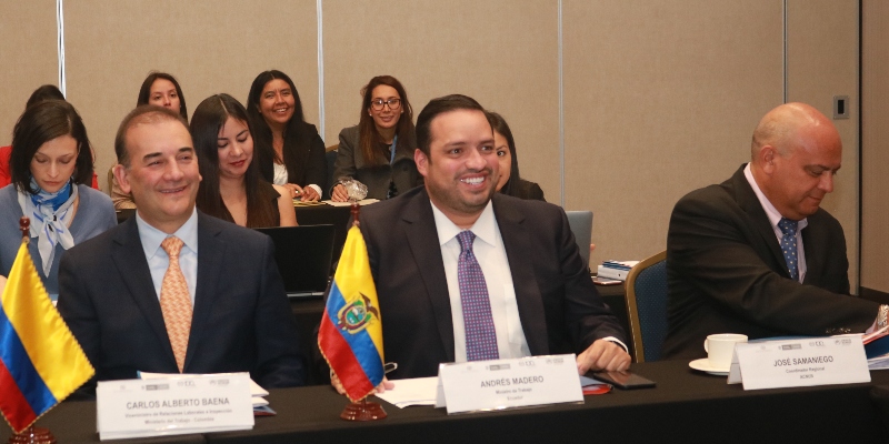 Ministerios del Trabajo de América Latina y el Caribe, buscan caminos para implementar hoja de ruta del Proceso de Quito