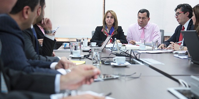 Ministra Griselda Janeth Restrepo revisa agenda de trabajo con cajas de compensación familiar