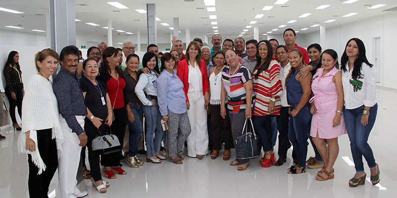 Ministra del Trabajo visitó las territoriales de Bolívar y Atlántico