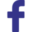 icono red social facebook